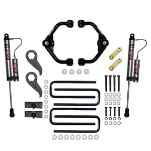 Skyjacker 3-3.5 in. Suspension Lift Kit With ADX 2.0 Remote Reservoir Shocks.