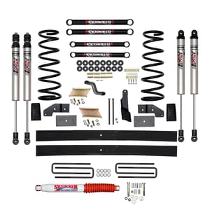 Skyjacker 5 in. Suspension Lift Kit With ADX M2.0 Aluminum Monotube Shocks.