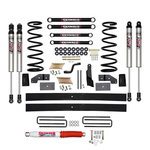 Skyjacker 5 in. Suspension Lift Kit With ADX M2.0 Aluminum Monotube Shocks.