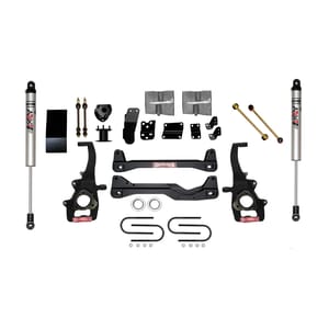 Skyjacker 6 in. Suspension Lift Kit With ADX M2.0 Aluminum Monotube Shocks.
