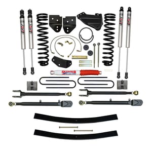Skyjacker 8.5 in. Suspension Lift Kit With ADX M2.0 Aluminum Monotube Shocks.
