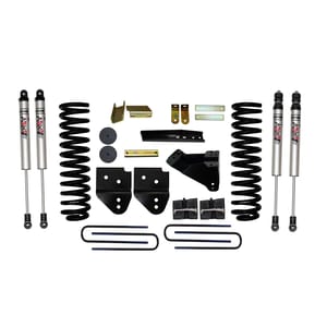 Skyjacker 4 in. Suspension Lift Kit With ADX M2.0 Aluminum Monotube Shocks.