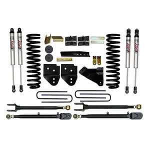 Skyjacker 4 in. Suspension Lift Kit With ADX M2.0 Aluminum Monotube Shocks.