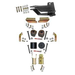 Skyjacker 2.5 in. Front Leveling Kit With Coil Spacers and Shock Extensions.