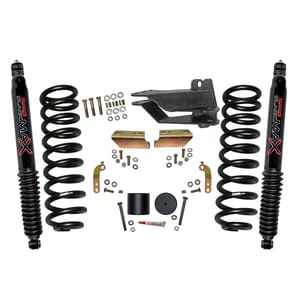 Skyjacker 2.5 in. Front Leveling Kit With Black MAX Shocks.