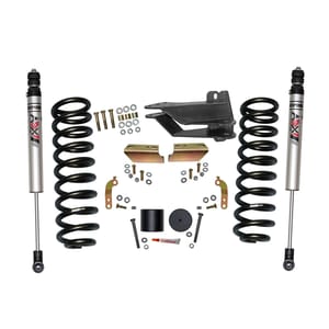 Skyjacker 2.5 in. Front Leveling Kit With ADX M2.0 Aluminum Monotube Shocks.