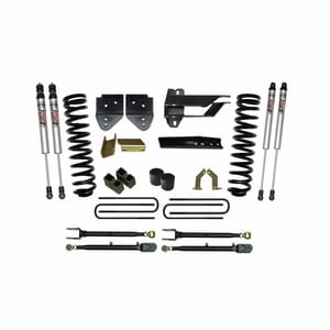 Skyjacker 4 in. Suspension Lift Kit With ADX M2.0 Aluminum Monotube Shocks.