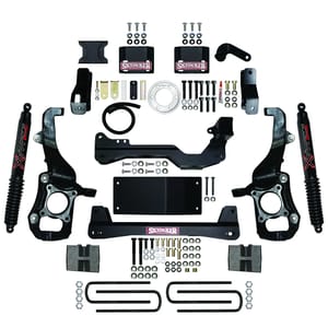 Skyjacker 4.5 in. Suspension Lift Kit With Black Max Shocks.