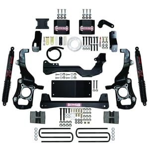 Skyjacker 6 in. Suspension Lift Kit With Black Max Shocks.
