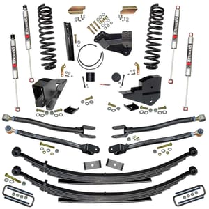 Skyjacker 4-Link Conversion and M95 Monotube Shocks.