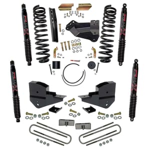 Skyjacker and Black MAX Shocks.