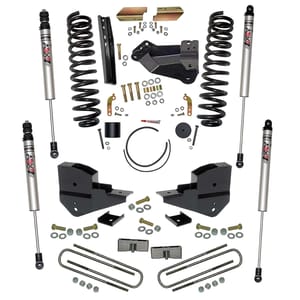 Skyjacker 4 in. Suspension Lift Kit With ADX M2.0 Aluminum Monotube Shocks.