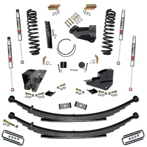 Skyjacker 4 in. Lift Kit with Front Coils; Rear Leaf Springs;/M95 Monotube Shocks.