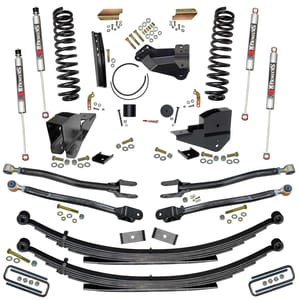 Skyjacker 4-Link Conversion and M95 Monotube Shocks.