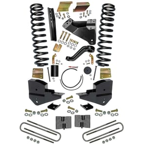 Skyjacker 6 in. Suspension Lift Kit with Front Coils and Rear Blocks.