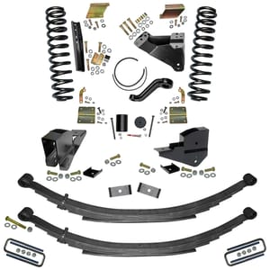 Skyjacker 6 In. Lift Kit with Front Coils and Rear Leaf Springs.