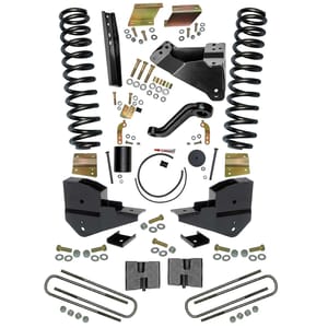 Skyjacker 6 in. Suspension Lift Kit with Front Coils and Rear Blocks.