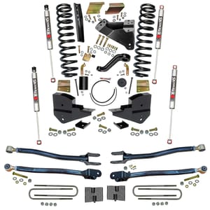 Skyjacker 6 in. Suspension Lift Kit with 4-Link Conversion and M95 Monotube Shocks.