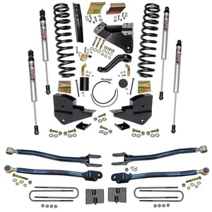 Skyjacker 6 in. Suspension Lift Kit With ADX M2.0 Aluminum Monotube Shocks.