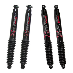 Skyjacker 6-6.5 Inch Front/Rear Black MAX Shocks Component Box