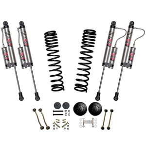 Skyjacker 2.5 in. Suspension Lift Kit With ADX 2.0 Remote Reservoir Shocks.