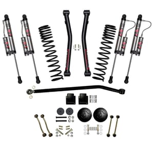 Skyjacker 3.5 in. Suspension Lift Kit With ADX 2.0 Remote Reservoir Shocks.