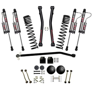 Skyjacker 3.5 in. Suspension Lift Kit With ADX 2.0 Remote Reservoir Shocks.