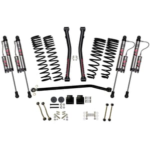 Skyjacker 3.5 in. Suspension Lift System With ADX 2.0 Remote Reservoir Shocks.