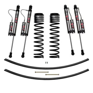 Skyjacker 3 in. Suspension Lift Kit With ADX 2.0 Remote Reservoir Monotube Shocks.