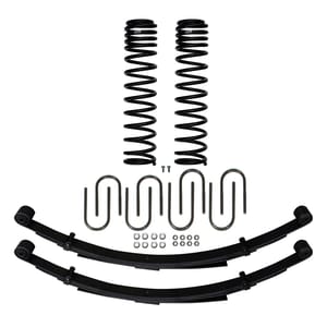 Skyjacker 3 in. Component Box With Front Dual Rate LT Coil Springs and Rear U-bolts.