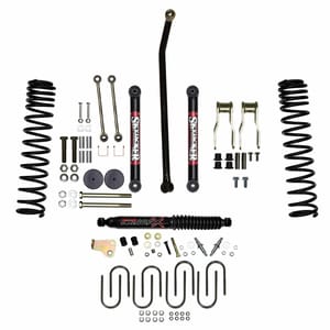 Skyjacker 4.5 in. Component Box With Front Adjustable Track Bar and Lower Control Arms.