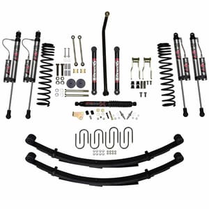 Skyjacker 4.5 in. Suspension Lift System With ADX 2.0 Remote Reservoir Monotube Shocks.