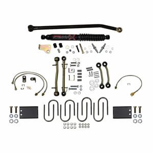 Skyjacker 6 in. Rock Ready 2 Component Box With Track Bar Brake Lines and U-bolts.