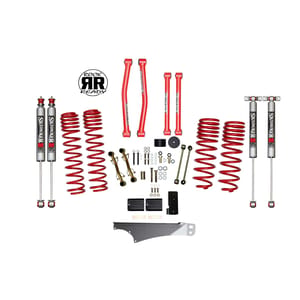 Skyjacker 2.5 In. Rock Ready® Suspension Lift Kit With ADX M2.0 Aluminum Monotube Shocks.