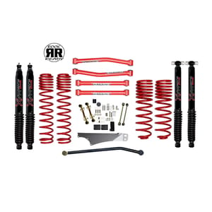 Skyjacker 4 In. Rock Ready® Suspension Lift Kit With Black MAX Shocks.