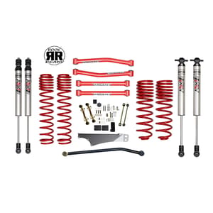 Skyjacker 4 In. Rock Ready® Lift Kit With ADX M2.0 Aluminum Monotube Shocks.