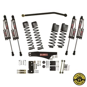 Skyjacker 4 in. Suspension Lift System With ADX 2.0 Remote Reservoir Shocks.