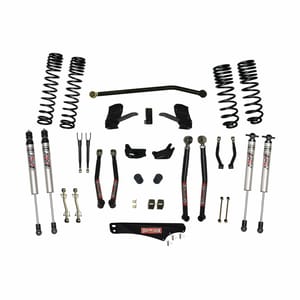 Skyjacker 4 in. Long Arm Suspension Lift Kit With ADX M2.0 Aluminum Monotube Shocks.
