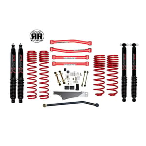 Skyjacker 5 In. Rock Ready® Suspension Lift Kit With Black MAX Shocks.
