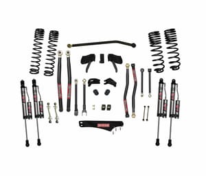 Skyjacker 5 in. Long Arm Suspension Lift System With ADX 2.0 Remote Reservoir Shocks.