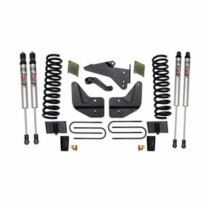 Skyjacker 4 in. Suspension Lift Kit With ADX M2.0 Aluminum Monotube Shocks.