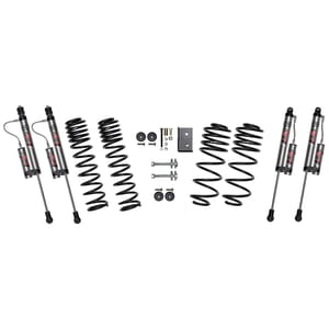 Skyjacker 2.5 in. Suspension Lift System With ADX 2.0 Remote Reservoir Shocks.