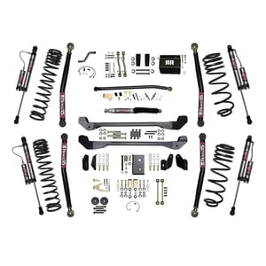 Skyjacker 4 in. Suspension Lift System With ADX 2.0 Remote Reservoir Shocks.