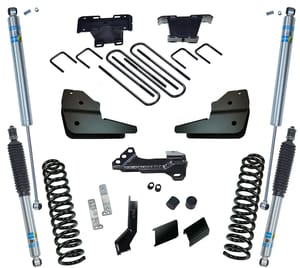 Superlift 4" Lift Kit - 23-25 F250/350 4WD w/ Diesel Engine - w/ Bilstein 5100 Shocks