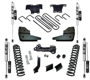 Superlift 4" Lift Kit w/ FOX 2.0 Reservoir Shocks - 23-25 F250/350 4WD w/ Diesel Engine