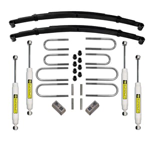 Superlift 2.5" Lift Kit - 73-91 GM 3/4 Ton 4WD - Rr Block Kit w/ SL Shocks