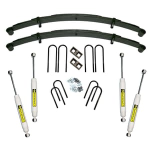 Superlift 4" Lift Kit - 73-91 GM 3/4 Ton Suburban 4WD - Rr Block Kit w/ SL Shocks