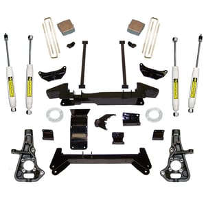 Superlift 6" Lift Kit - 01-10 Silv/Sierra 2500HD/3500HD 4WD - Knuckle Kit w/ SL Shocks