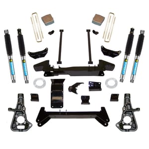 Superlift 6" Lift Kit - 01-10 Silv/Sierra 2500HD/3500HD 4WD - Knuckle Kit w/ Bil Shocks
