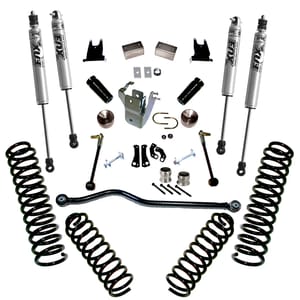 Superlift 4" Lift Kit - 07-18 Wrangler JK - 2-door - w/ FOX Shocks
